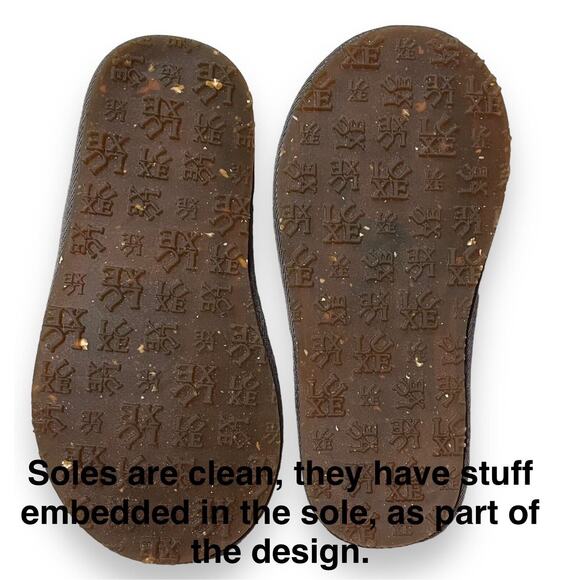 Australia Luxe Collective Sheepskin Shearling Fuzzy Slippers Gray Kids Sz 9 NEW - Picture 6 of 11